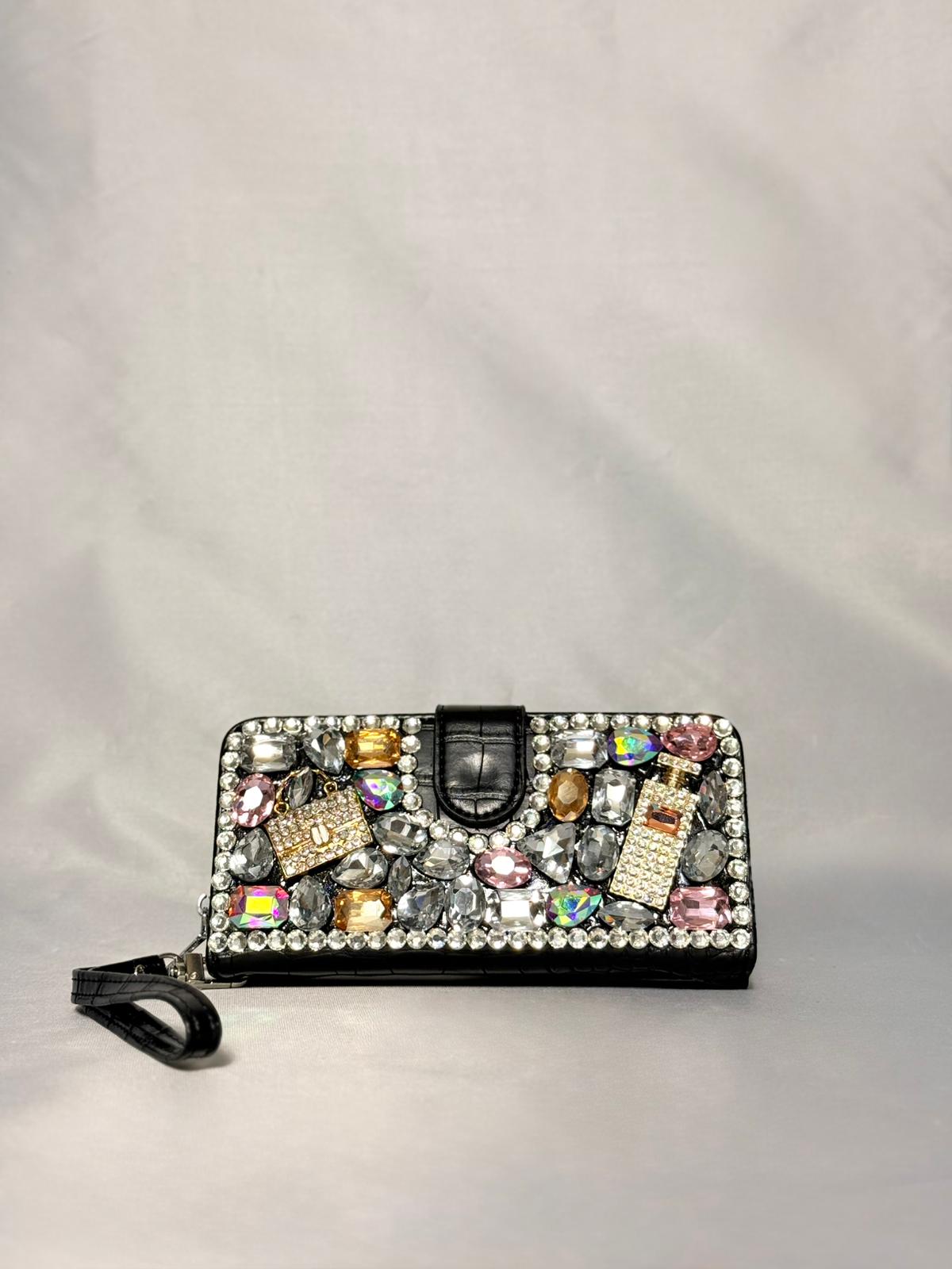 Crystal Icon Phone Case Wallet