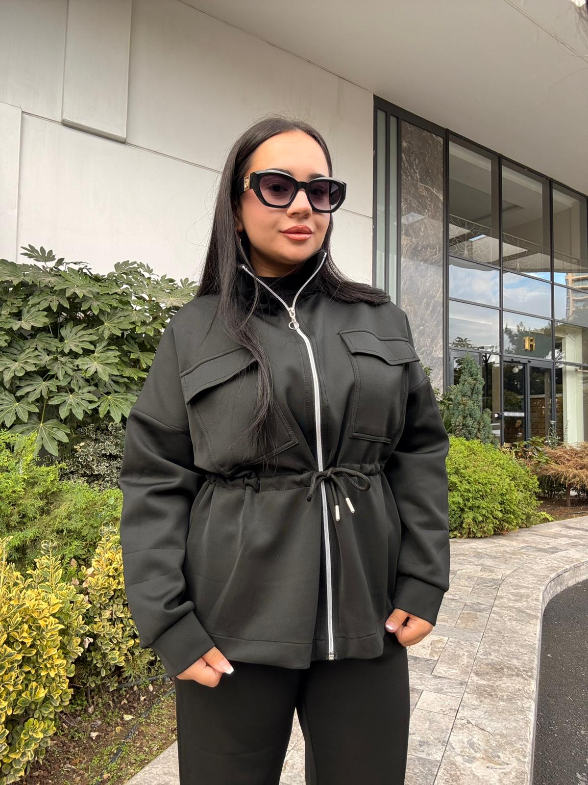 Scuba Kumaş Spor Takım Siyah