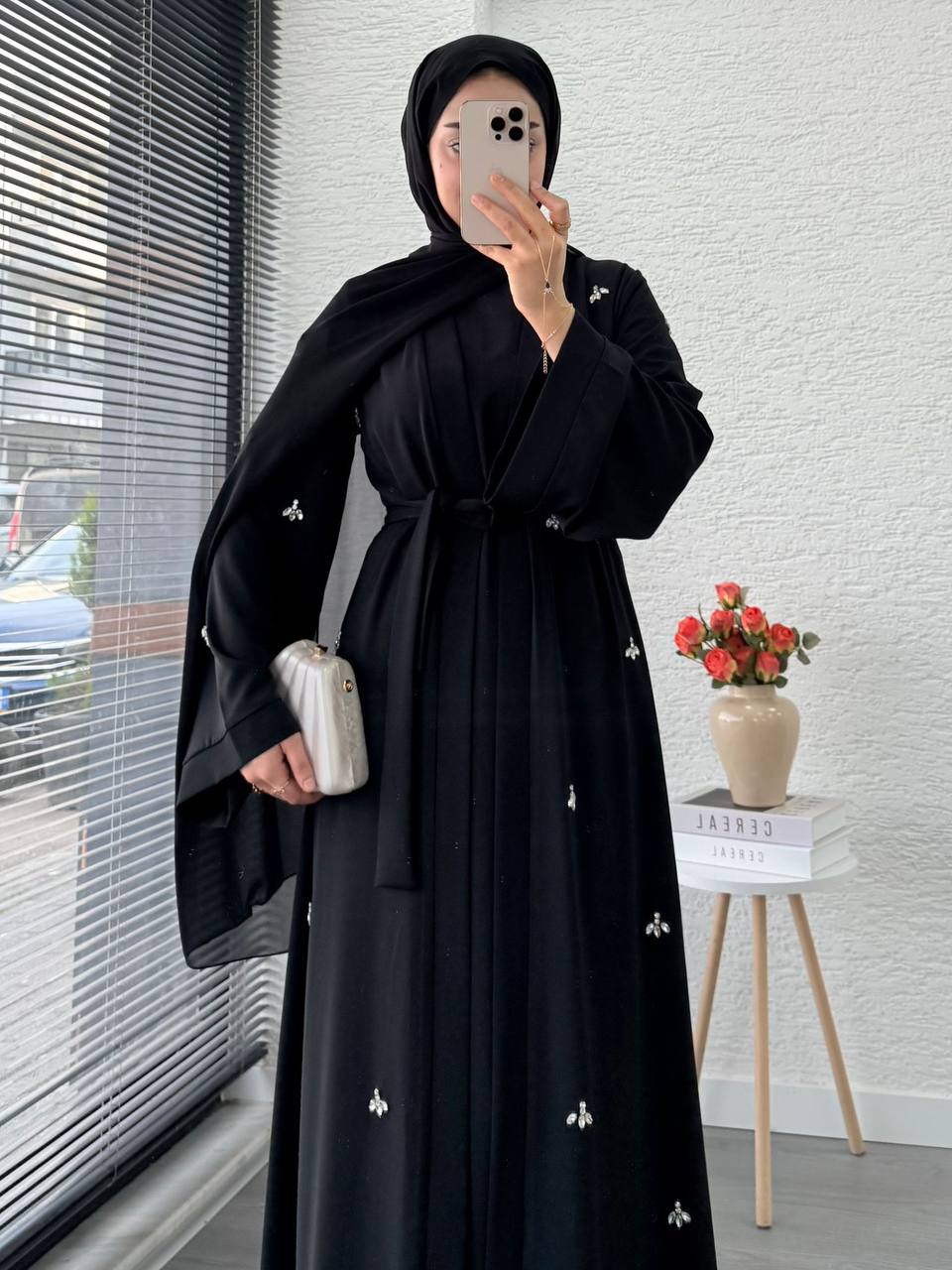 Taşlı İkili Takım Ferace