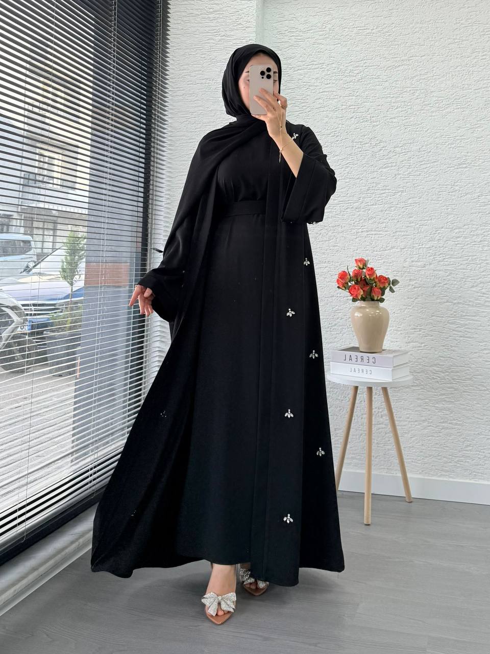 Taşlı İkili Takım Ferace