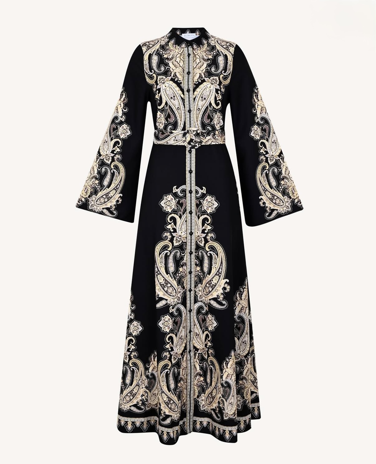 İthal Babel Elbise Siyah