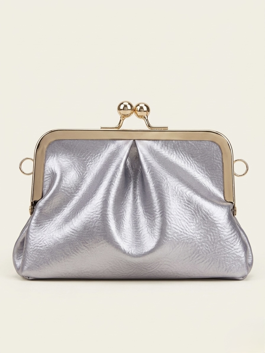 Vintage Frame Bag Silver